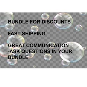 Bundling Encouraged for Great Discounts!